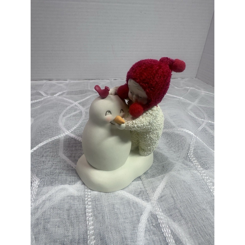 Dept 56 Snowbabies " Trust Me! Wear This" Figurine W/ Box